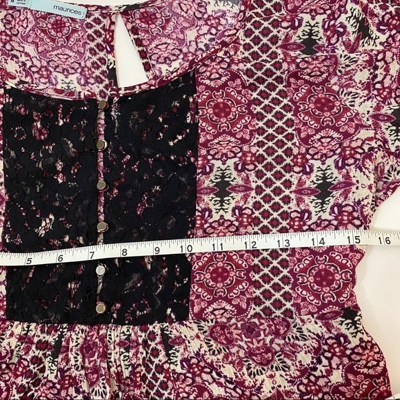 Maurices Long Split Sleeve Dress EUC Knee Length - Picture 8 of 8